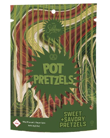 Photograph of product: Sublime - Pretzels - Sweet & Savory