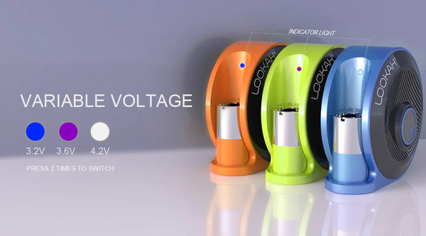 Photograph of product: LOOKAH SNAIL 2.0 VARIABLE VOLTAGE BATTERY