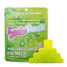 Photograph of product: Kiwi Breeze Individual Gummies