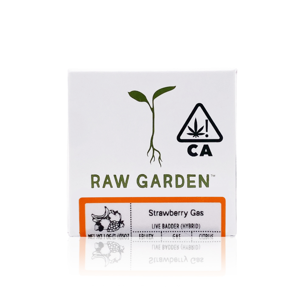 Photograph of product: Concentrate - Strawberry Gas - Live Badder - 1G