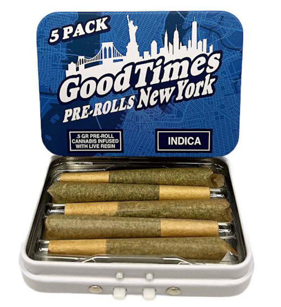 Photograph of product: Good Times | Purple Punch | Oui'd | Infused | 5pk | 2.5g