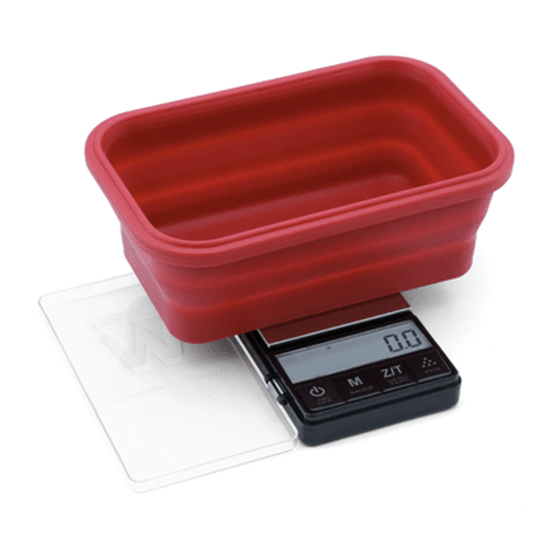 Photograph of product: TRUWEIGH CRIMSON SCALE W/ COLLAPSIBLE BOWL
