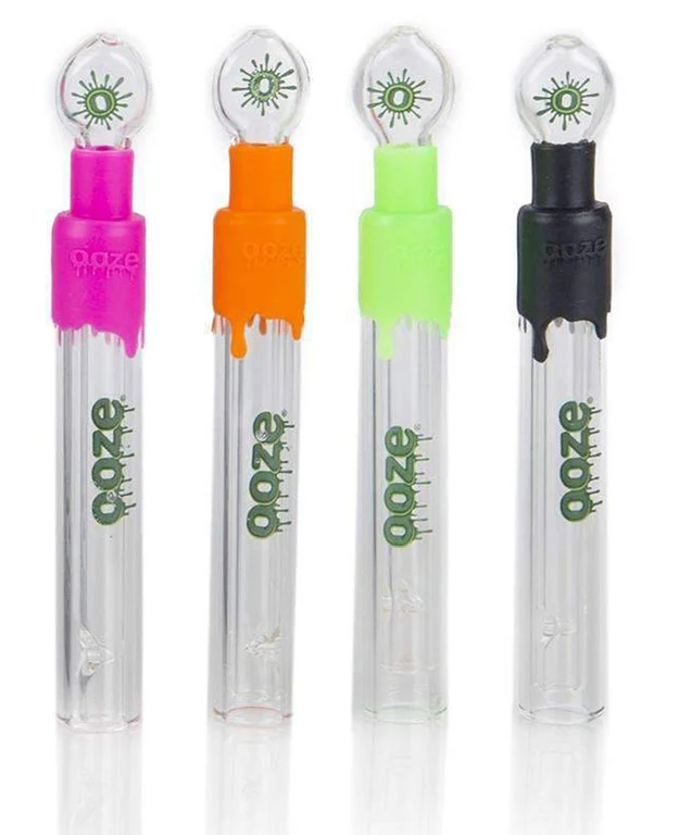 Photograph of product: Glass - Ooze - Silicone Slider Blunt - 5"