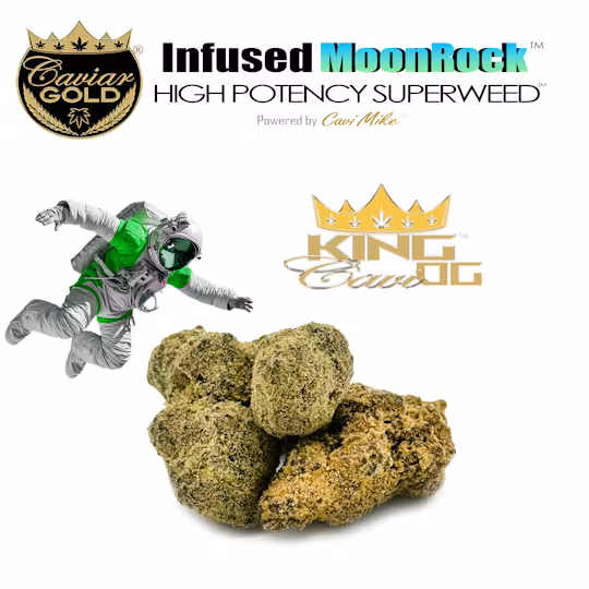 Photograph of product: Caviar Gold - Moon Rocks - King Cavi OG - 3.5g