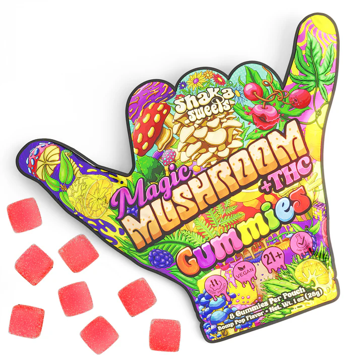 Photograph of product: Shaka Sweet's | Mushroom's and TH-oui | Bomb Pop