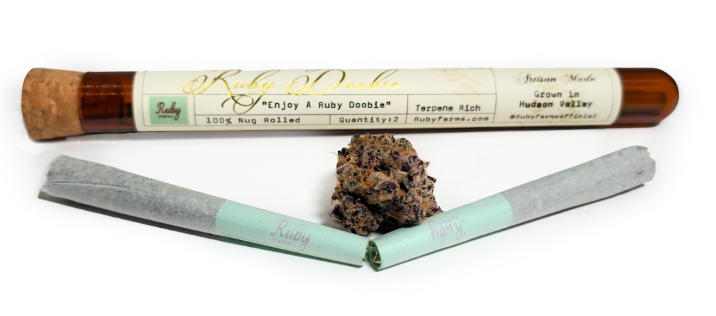Photograph of Product: Blue Dream 2 Pack | Pre rolls | Hybrid | Ruby Farms
