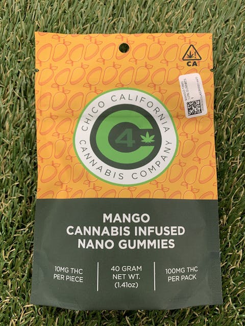 Photograph of product: MANGO 10MG 10PK GUMMIES - 