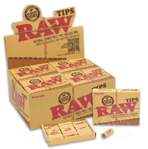 Photograph of product: RAW | 20pk Pre-Rolled Tips