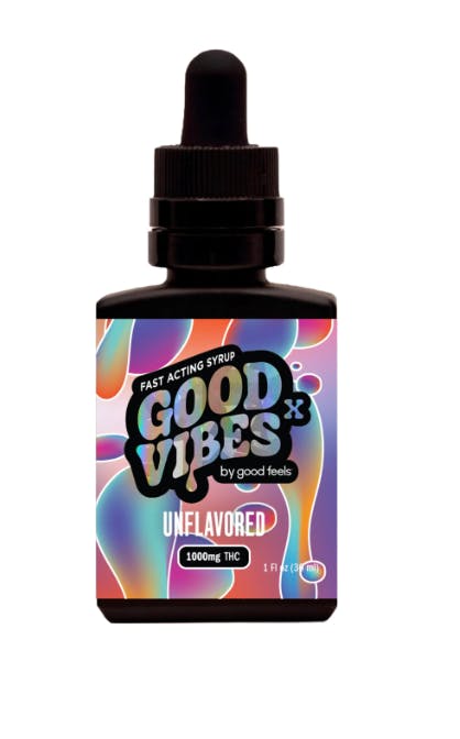 Photograph of Product: Good Vibes X Unflavored - Tincture | 1oz