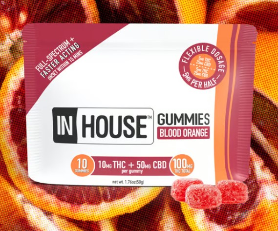 Photograph of Product: In House | Blood Orange Gummies