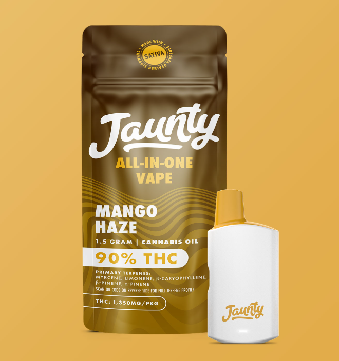 Photograph of product: Jaunty - Mango Haze Disposable