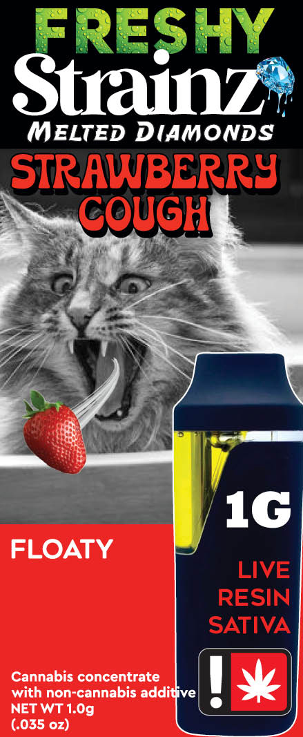 Photograph of product: Strawberry Cough AIO