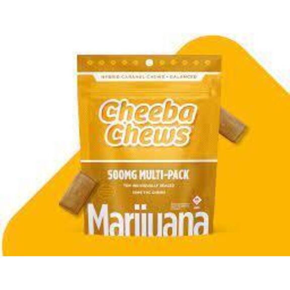 Photograph of product: Cheeba Chews - Caramel Taffy (Medical Only)