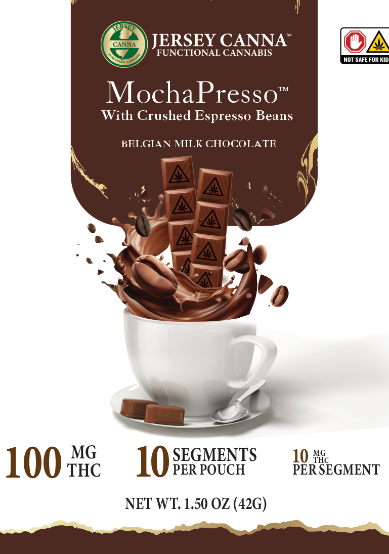 Photograph of product: Mochapresso Belgian Milk Cannabar