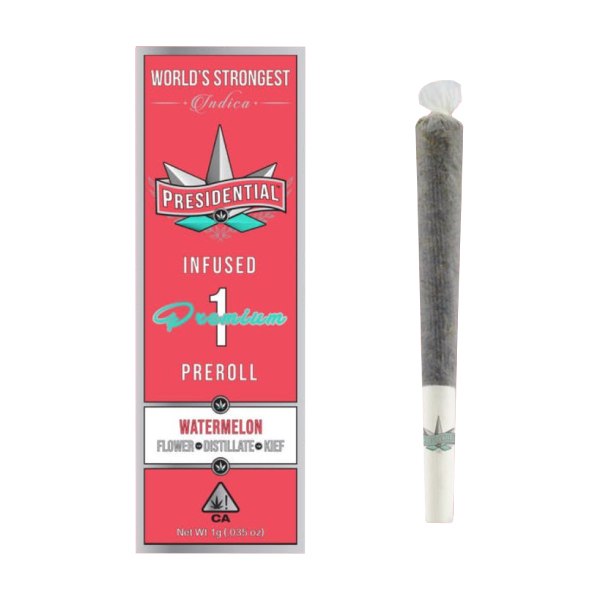 Photograph of product: Presidential - Watermelon Preroll 1g
