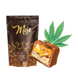 Photograph of product: Mojo Chocolates | Nuggy Caramel Peanut Bites | 200mg