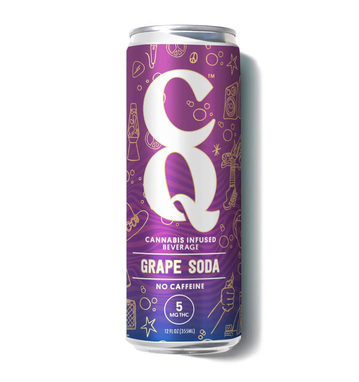 Photograph of product: Grape Soda Infused Beverage