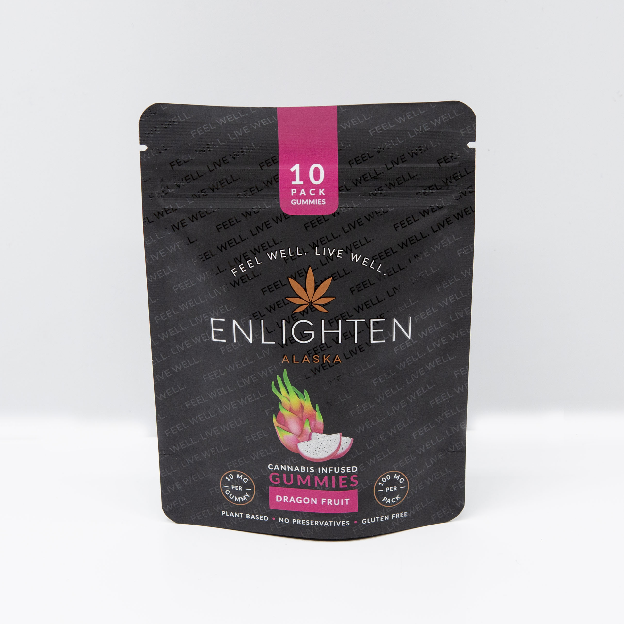 Photograph of product: Dragon Fruit Gummies - 100mg