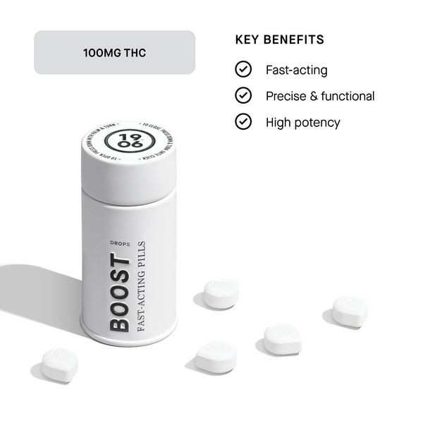 Photograph of product: 1906 | BOOST | Tablets | 20 Pack | 100mg