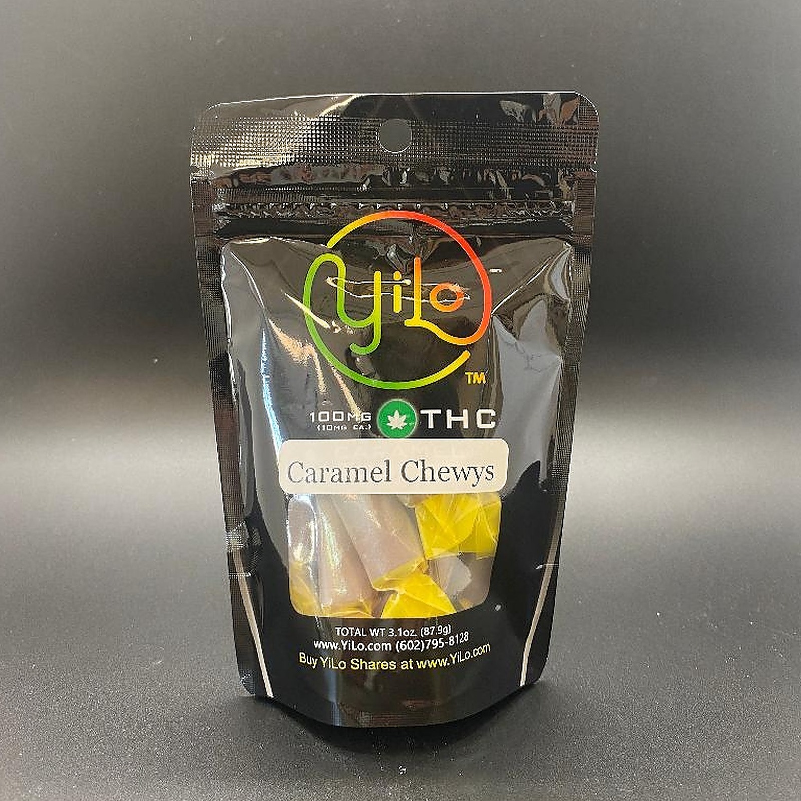 Photograph of product: 100MG - Caramel Chewys