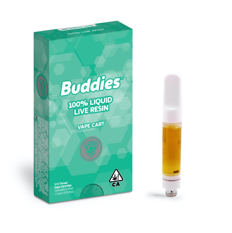 Photograph of product: WICKED ADL (H) LIVE RESIN VAPE CART 1G