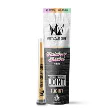 Photograph of product: PREROLL - - HYBRID - RAINBOW SHERBET
