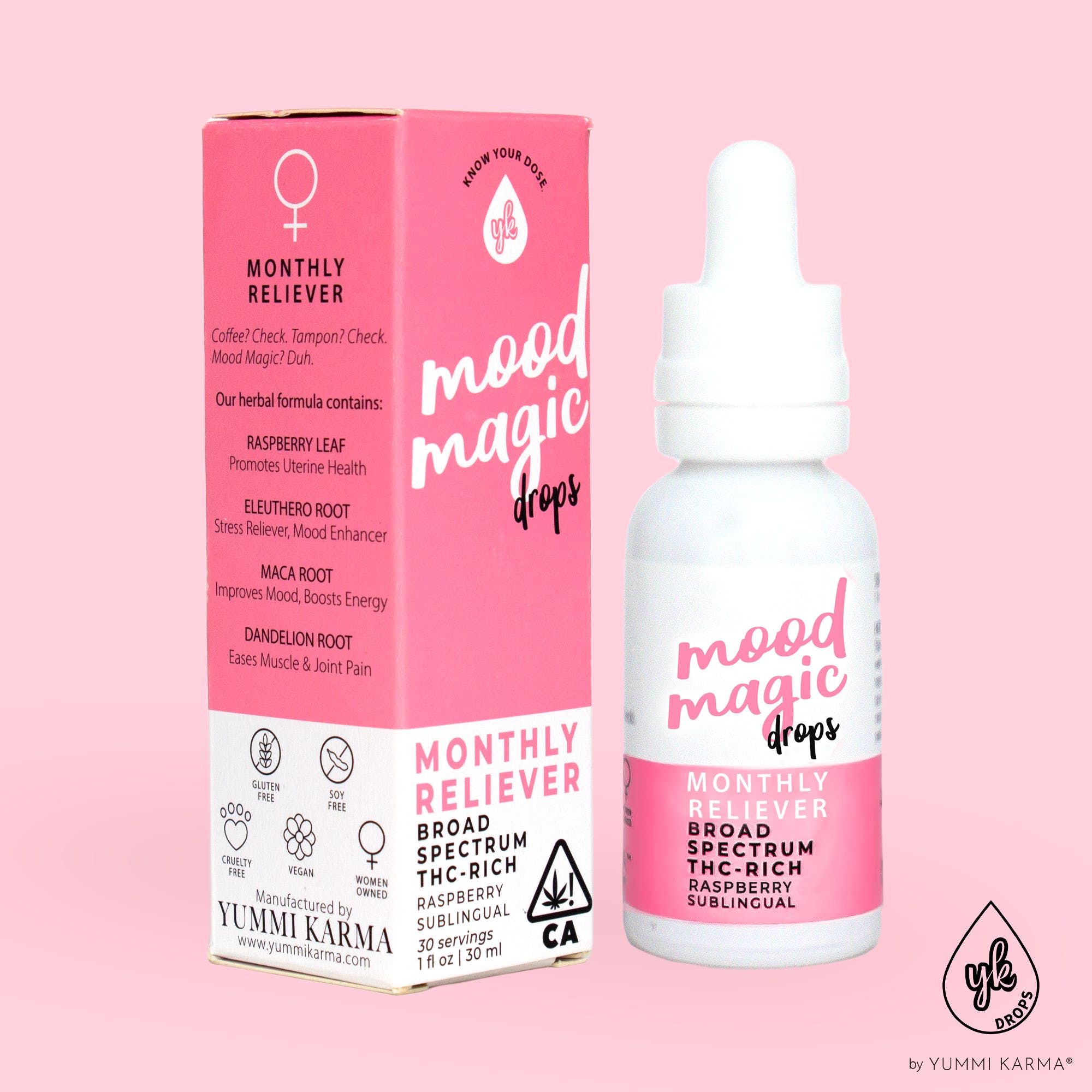 Photograph of product: Yummi Karma - Mood Magic Tincture 300mg