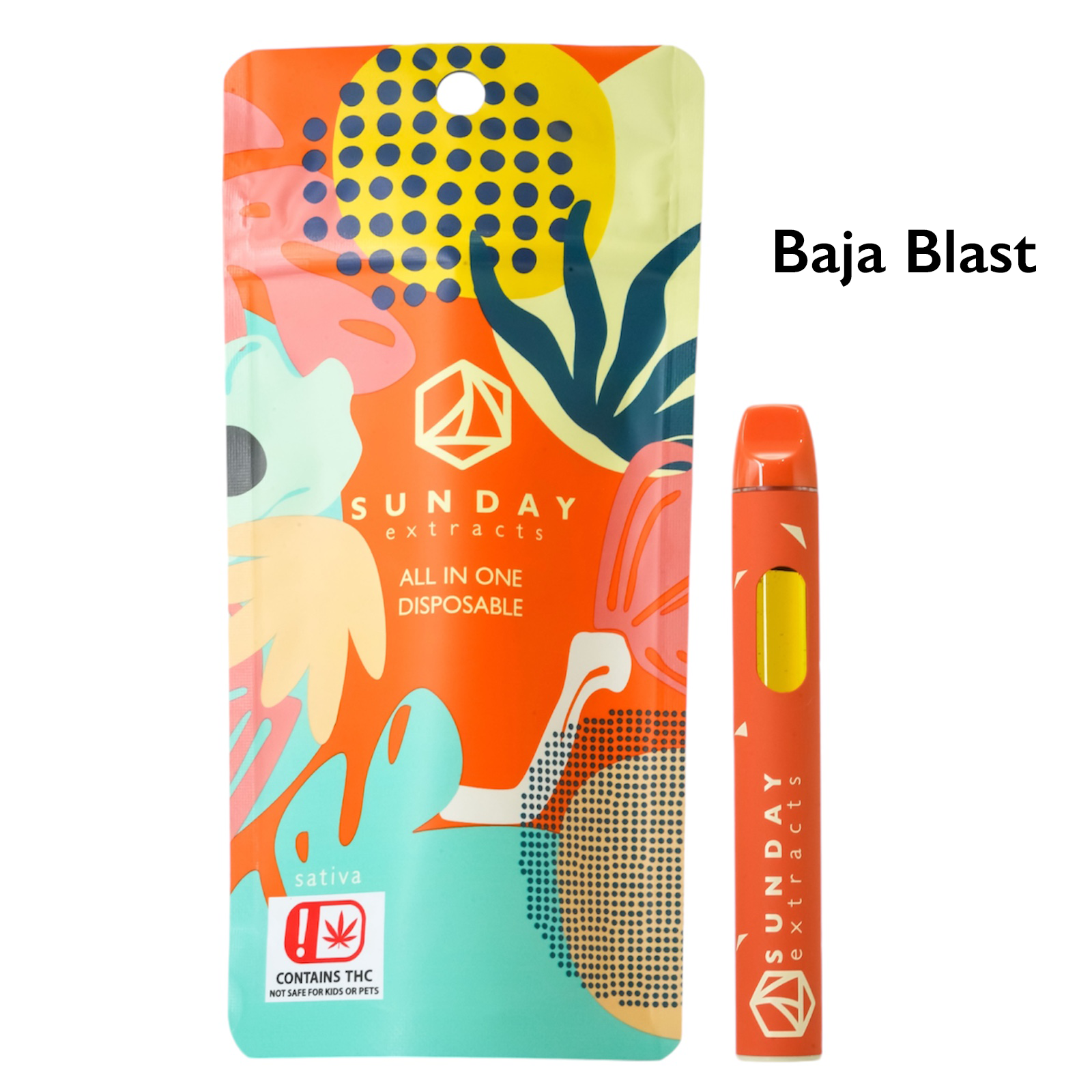 Photograph of product: Baja Blast - Sunday Disposable