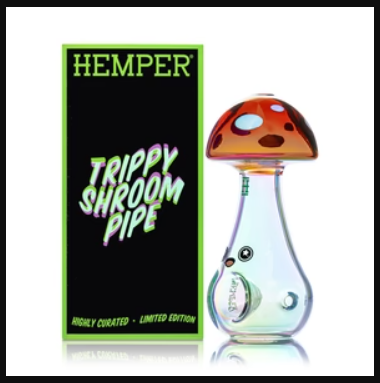 Photograph of product: Trippy Shroom | Hand Pipe
