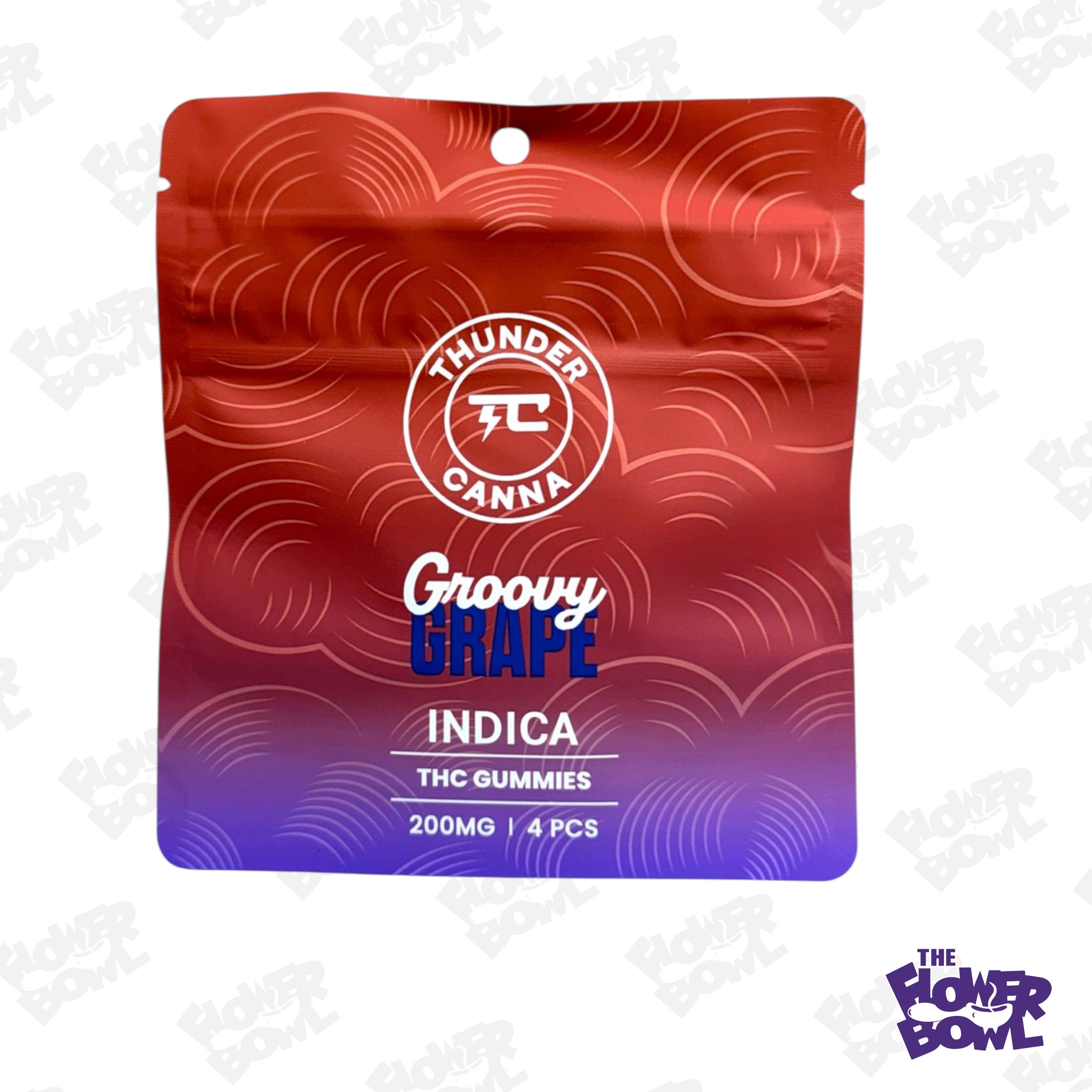 Photograph of product: AU Thunder Canna: Groovy Grape (I) 200MG