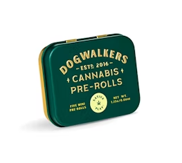 Photograph of product: Dogwalkers Afternoon Delight 0.35g 5pk Infused Prerolls