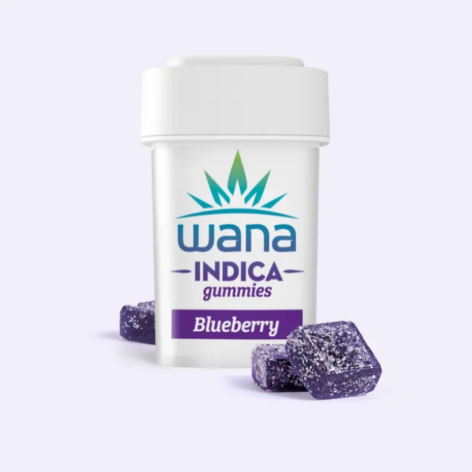 Photograph of product: WANA | Blueberry Gummies 10Pk - Indica (V)