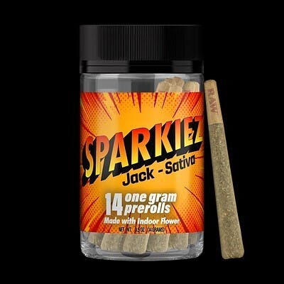 Photograph of product: Sparkiez - Oui'd - Jack - 7pk