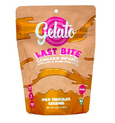 Photograph of product: Gelato - 200MG Bites - Milk Chocolate Caramel