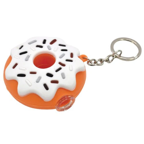 Photograph of product: 2.5" Donut Silicone Hand Pipe