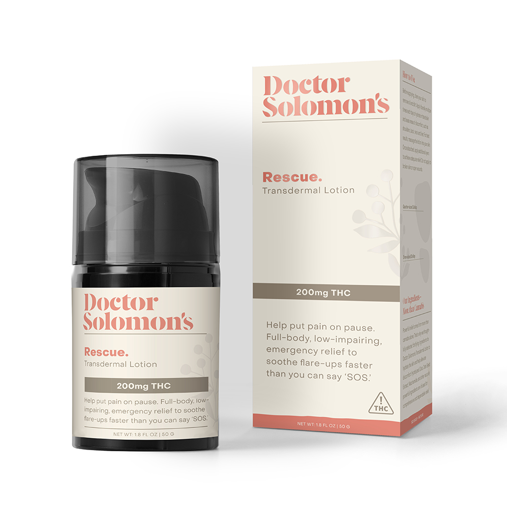 Photograph of product: Dr. Solomon's  | 200mg Lotion (Rescue - TH-oui)