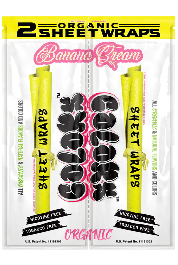 Photograph of product: Colors - Sheet Wraps 2pk - Variety