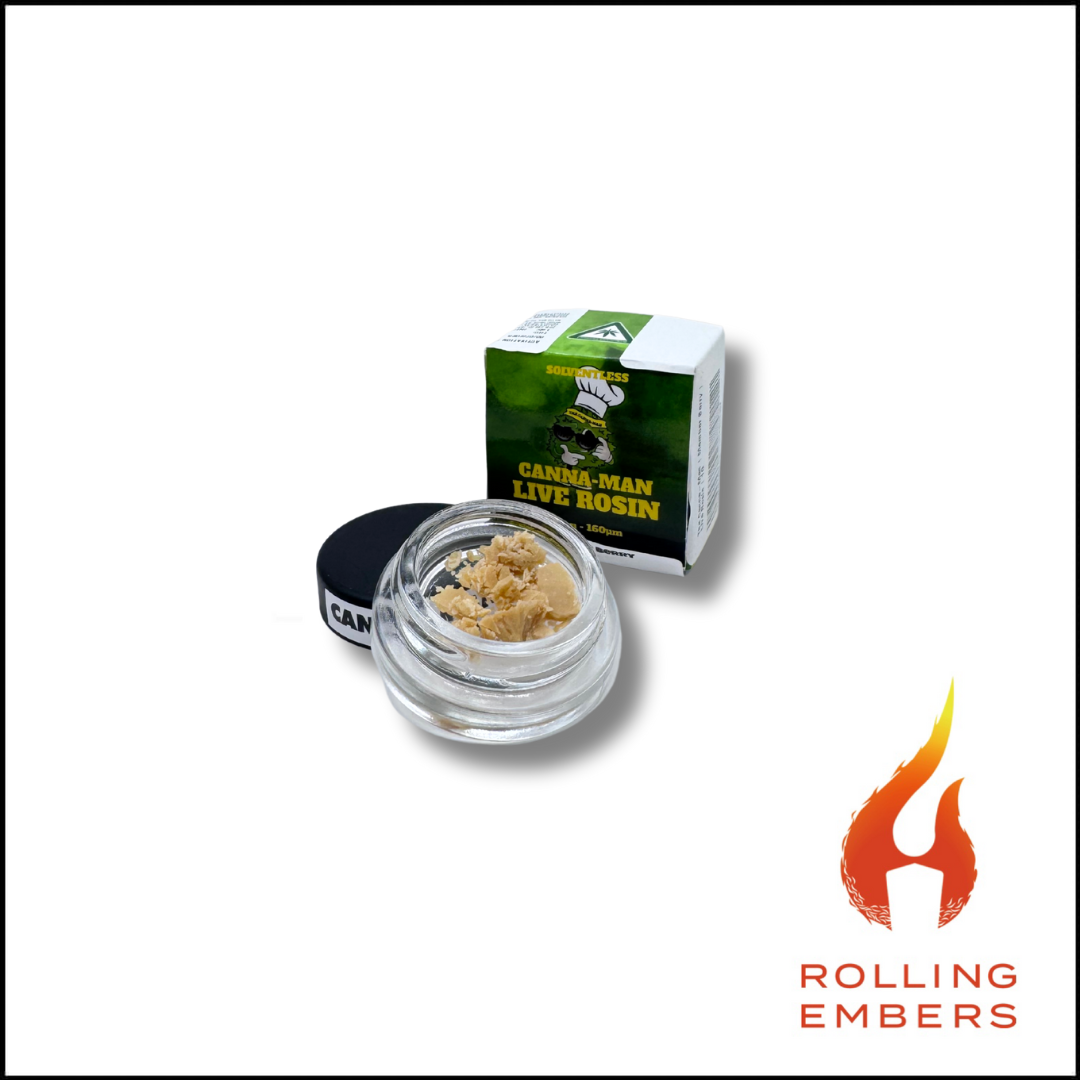 Photograph of product: The Canna-Man | Member Berry | Live Rosin