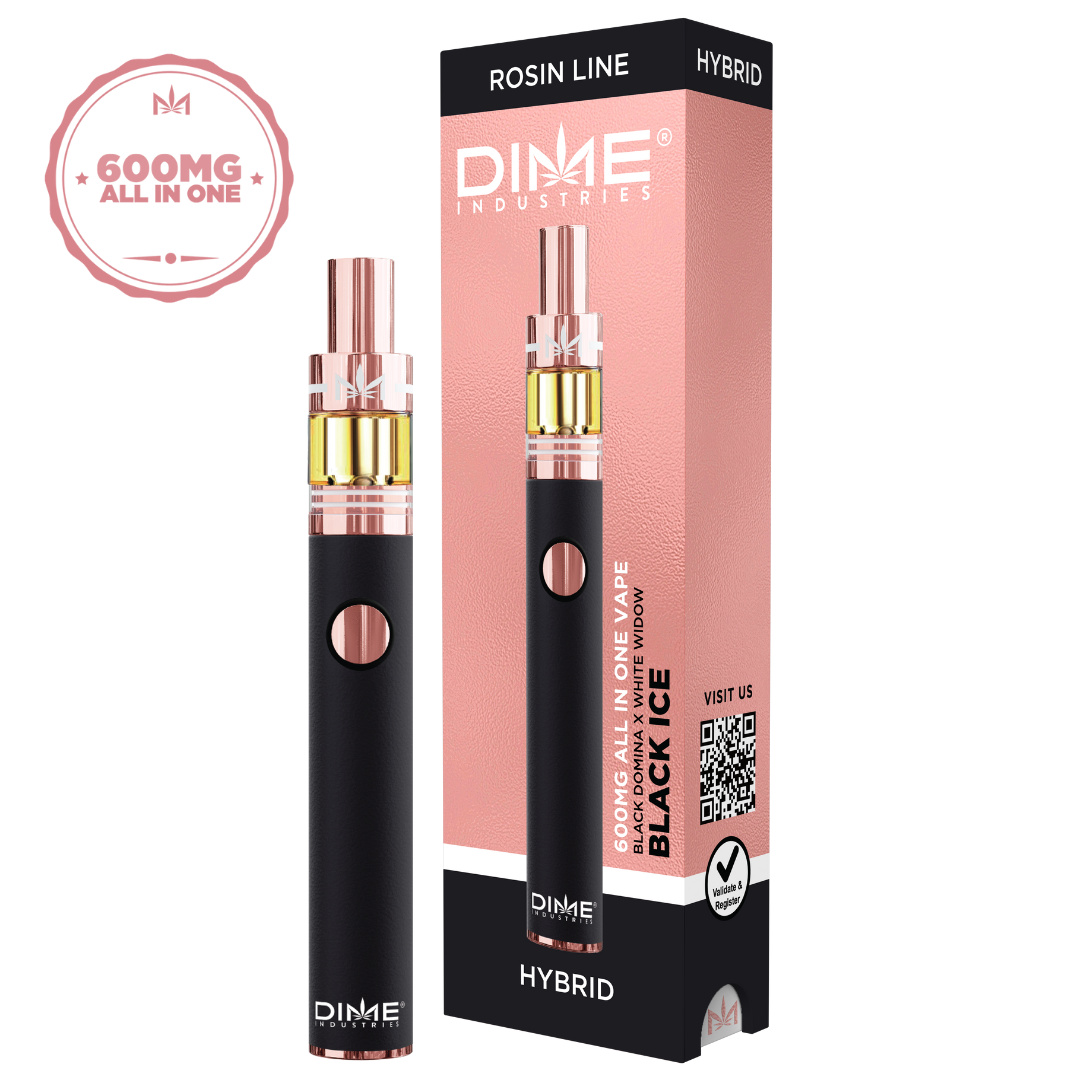 Photograph of product: Black Ice Rosin Line All in One | 600mg