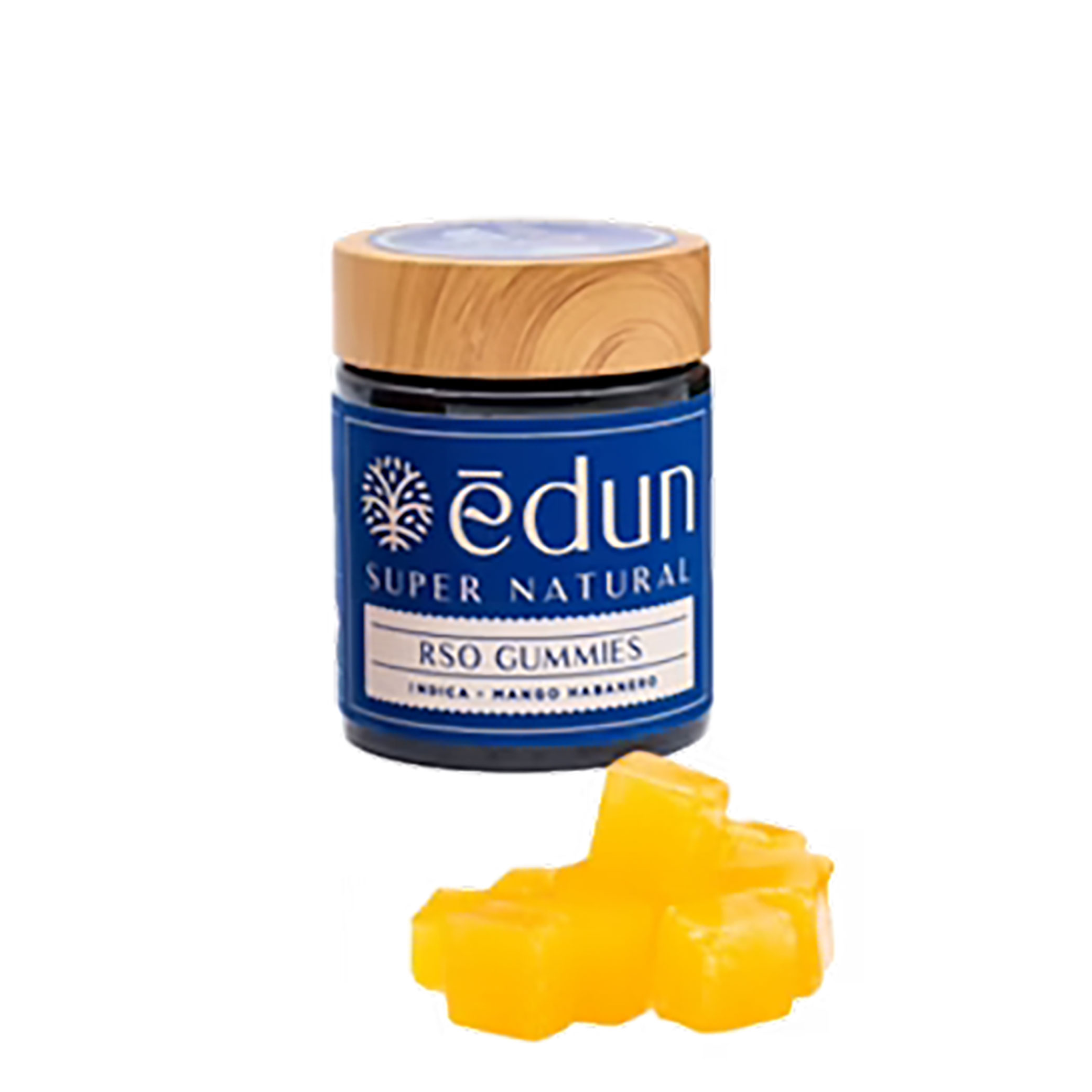 Photograph of product: Edun French Secret Live Rosin Peach & Cream Gummies