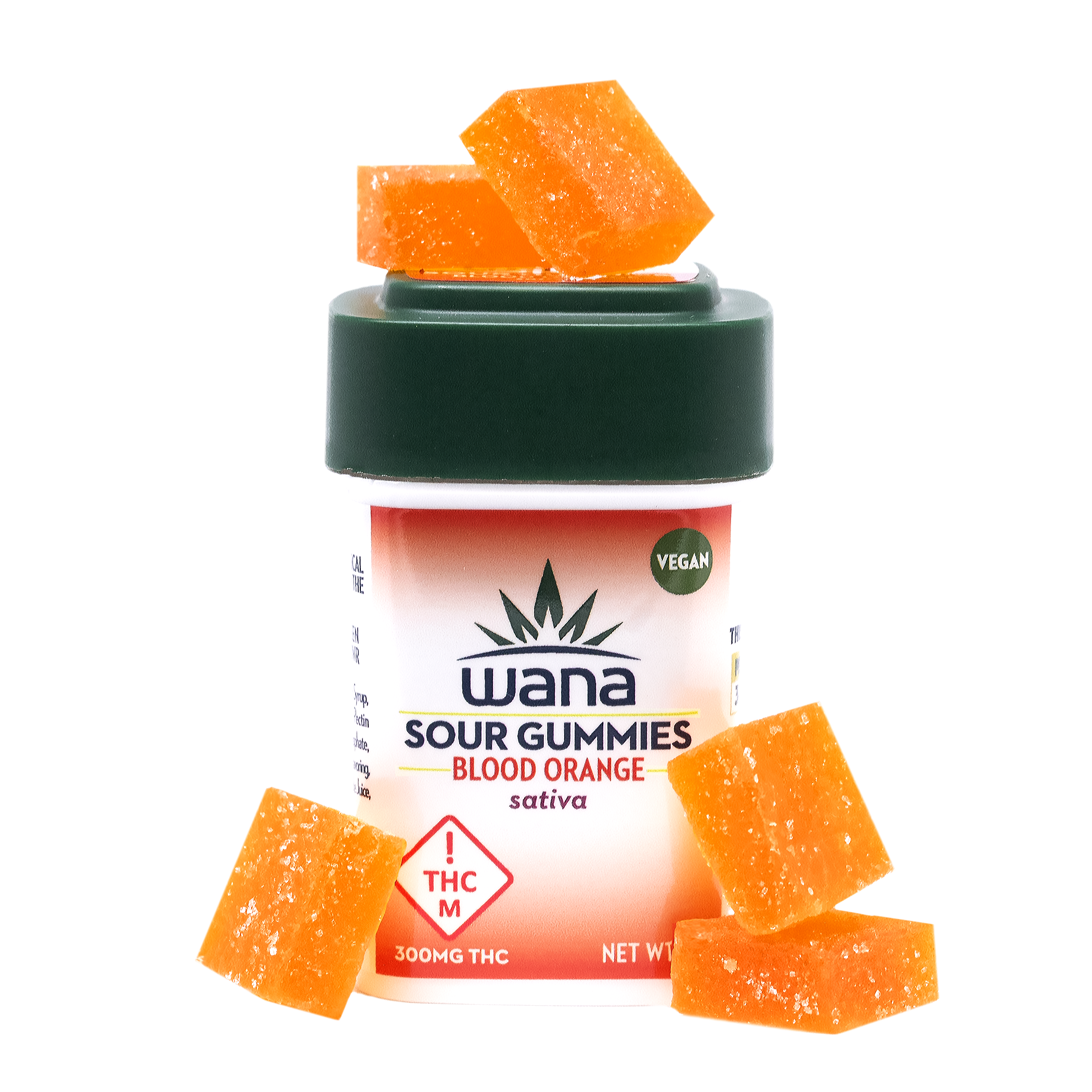 Photograph of product: Wana | Gummies | Blood Orange 300mg