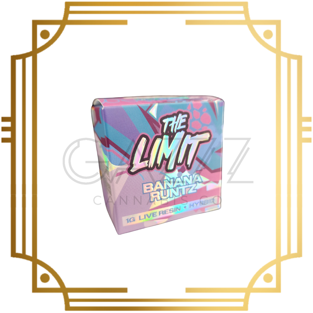Photograph of product: The Limit Banana Runtz Live Resin