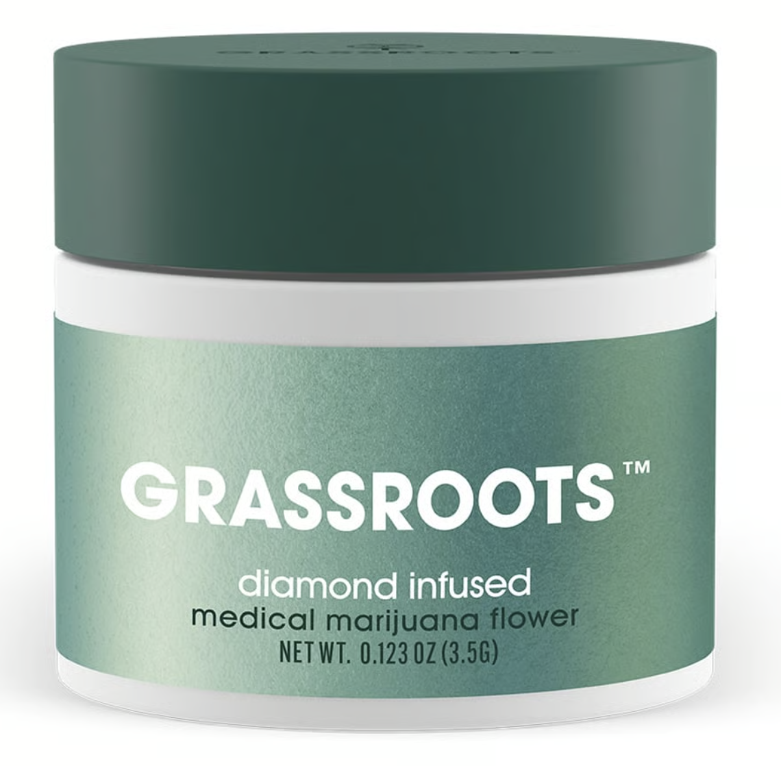Photograph of product: Kush Mints DIAMOND INFUSED FLOWER 3.5g