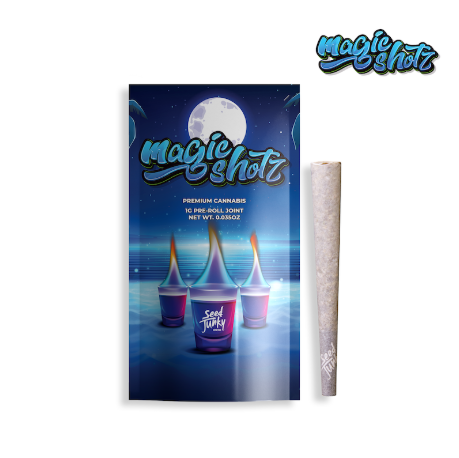 Photograph of product: MAGIC SHOTZ 1G PREROLL