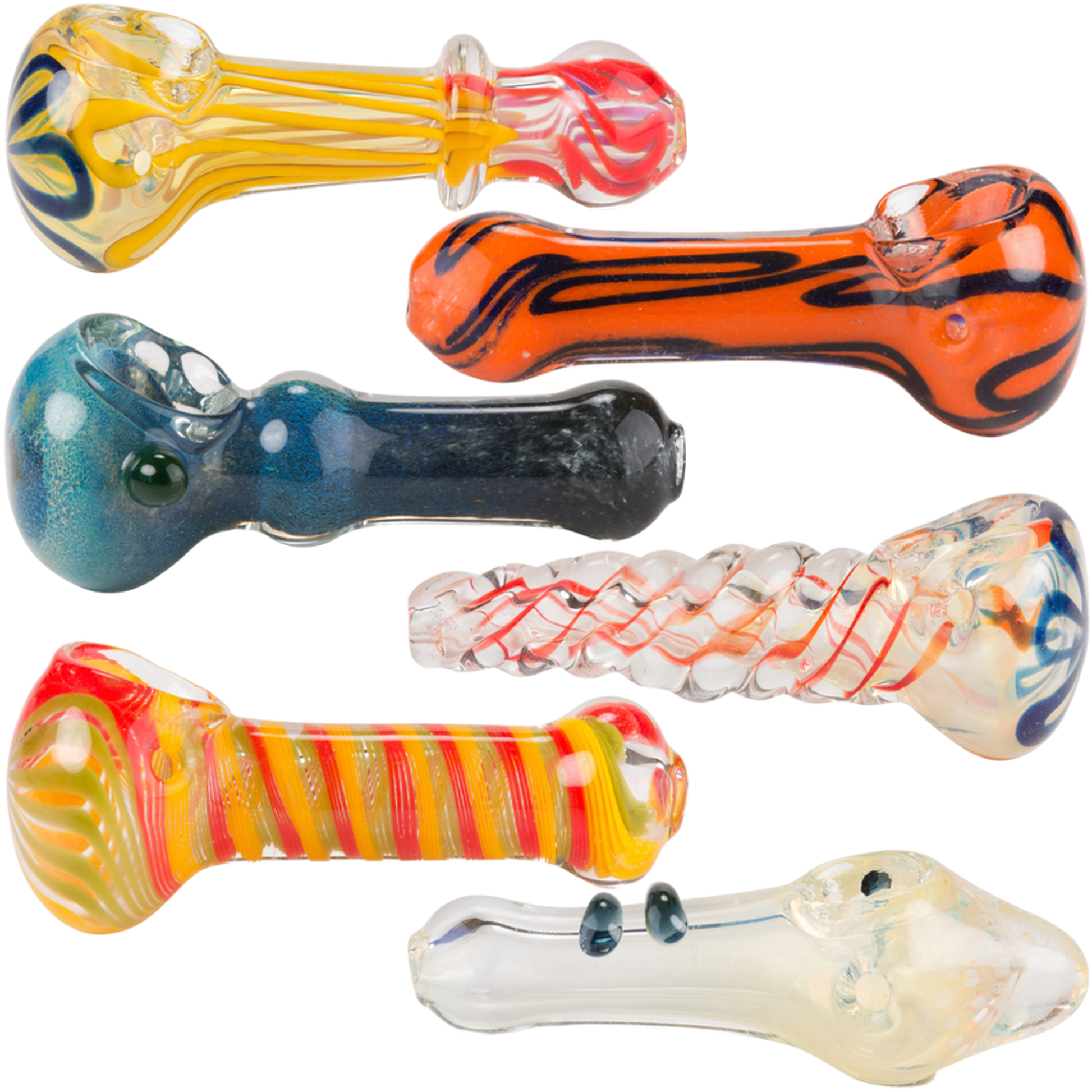Photograph of product: 4" Assorted Basic Hand Pipe   - HSWholesale