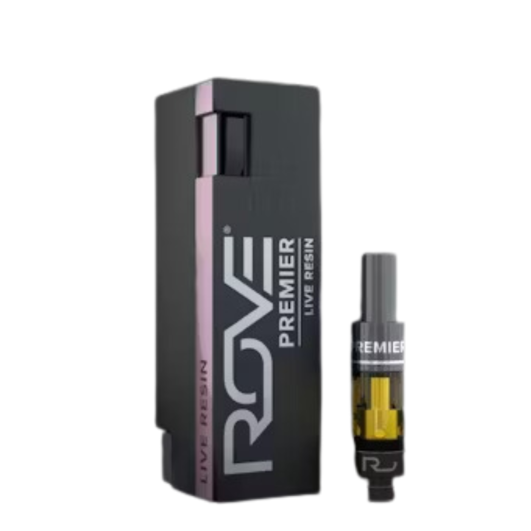Photograph of product: Rove - 1g Premier Live Cartridge - Tres Dawg