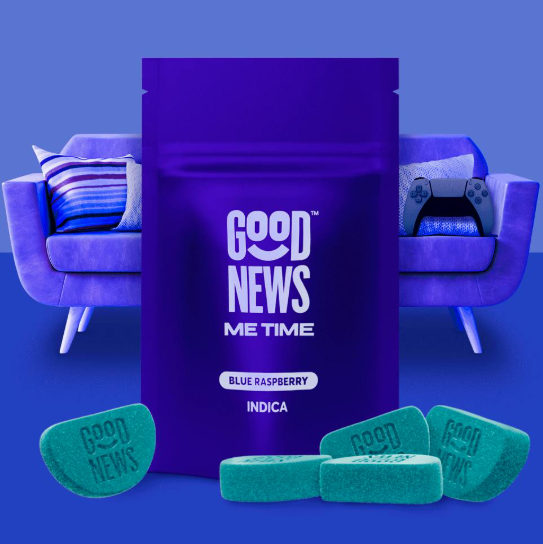 Photograph of product: Blue Raspberry | Me Time | 10pk | 100mg