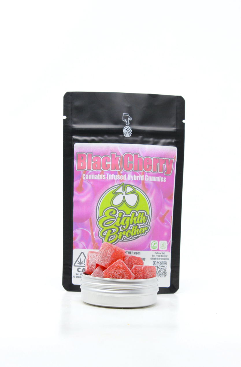 Photograph of product: Black Cherry Gummies 10 Pack