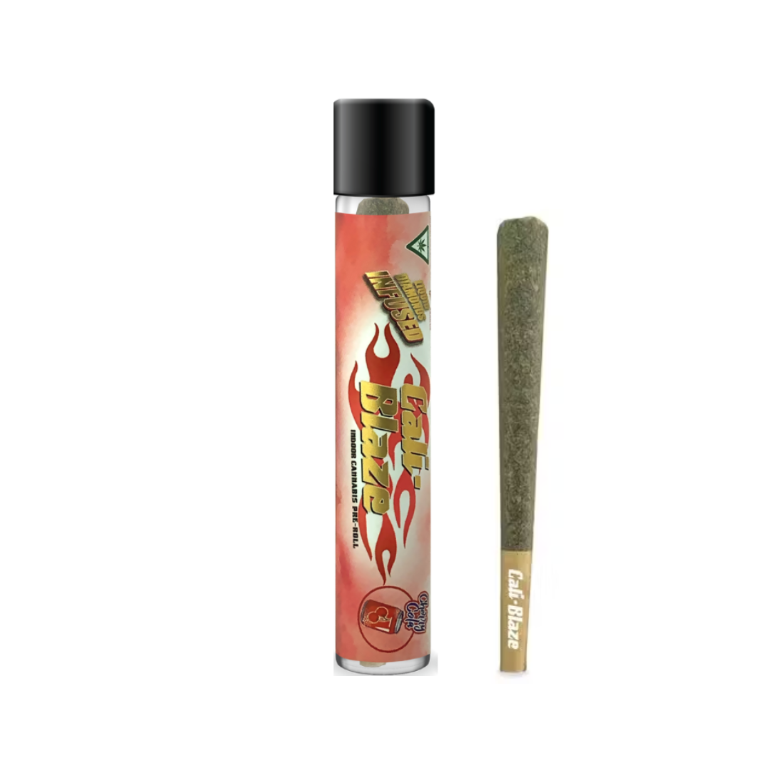 Photograph of product: Cali-Blaze | Vanilla Lava Cake Infused Pre-Roll | 1.2g