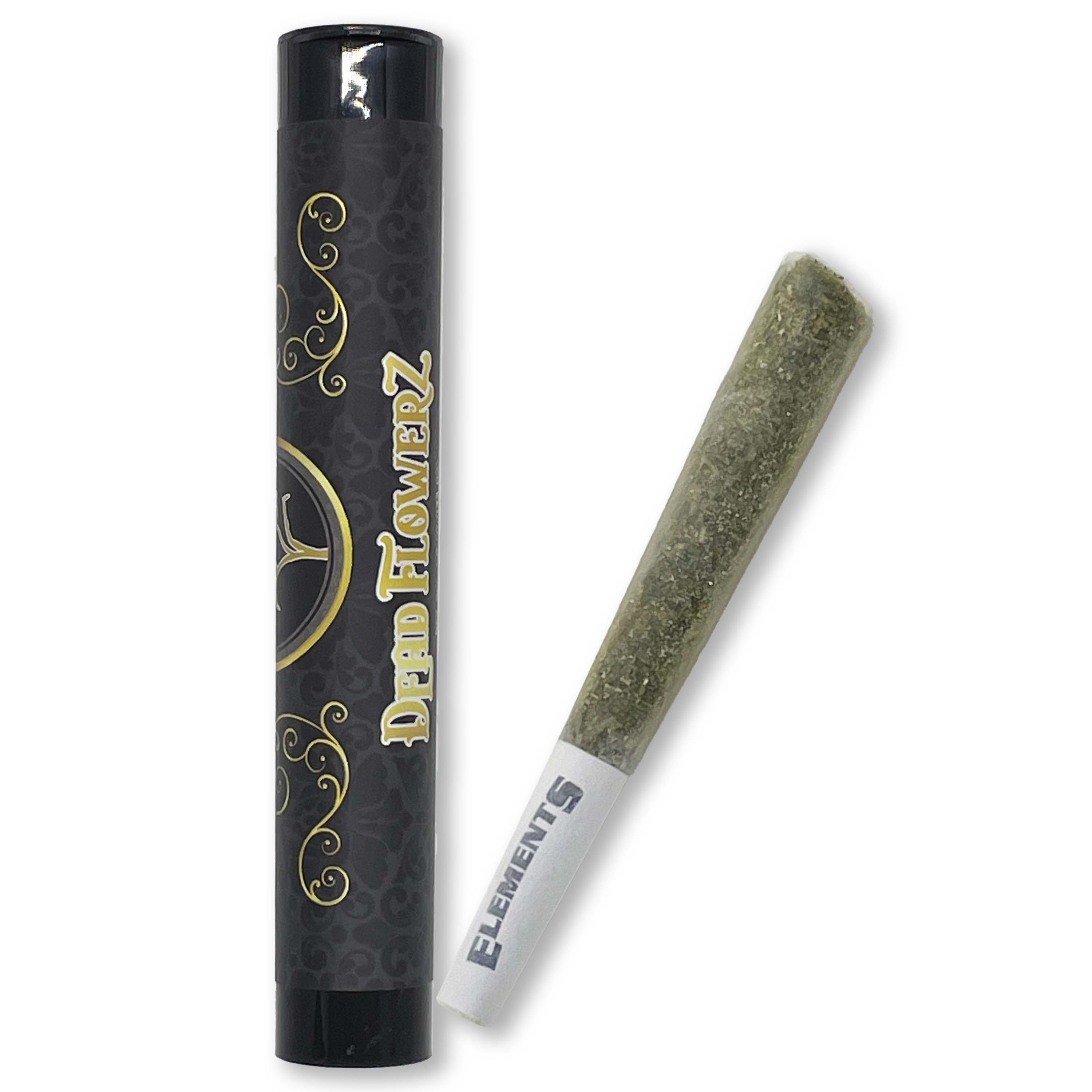 Photograph of product: Dead Flowerz - High Society Live Resin Infused PreRoll - 1g
